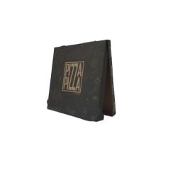 Siyah Pizza Bon Appetit Esmer Pizza Kutusu 40x40x4 100'lü Paket