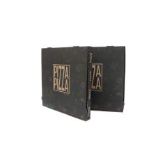 Siyah Pizza Bon Appetit Esmer Pizza Kutusu 40x40x4 100'lü Paket