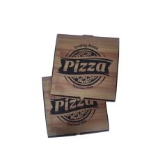 Pizza Delicius Baskı Esmer Pizza Kutusu 30x30x3,5 100'lü Paket