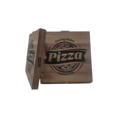 Pizza Delicius Baskı Esmer Pizza Kutusu 30x30x3,5 100'lü Paket