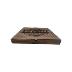 Pizza Delicius Baskı Esmer Pizza Kutusu 30x30x3,5 100'lü Paket