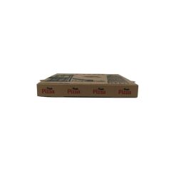 Fresh Desenli C Model Esmer Pizza Kutusu 33x33x4 100'lü Paket