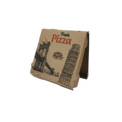 Fresh Desenli C Model Esmer Pizza Kutusu 33x33x4 100'lü Paket