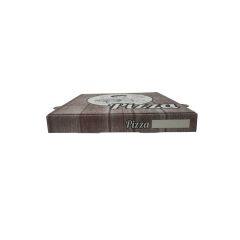 Ahşap Guten Appetit Beyaz Pizza Kutusu 30x30x3,5 100'lü Paket